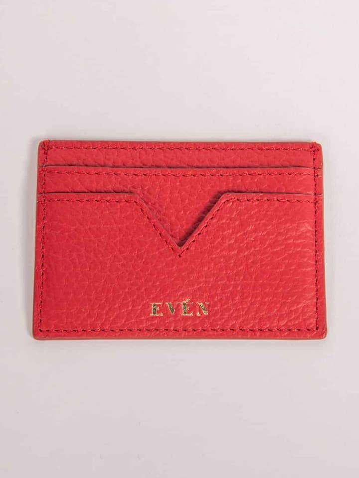 MUZI Cardholder - Red for wholesale by Even