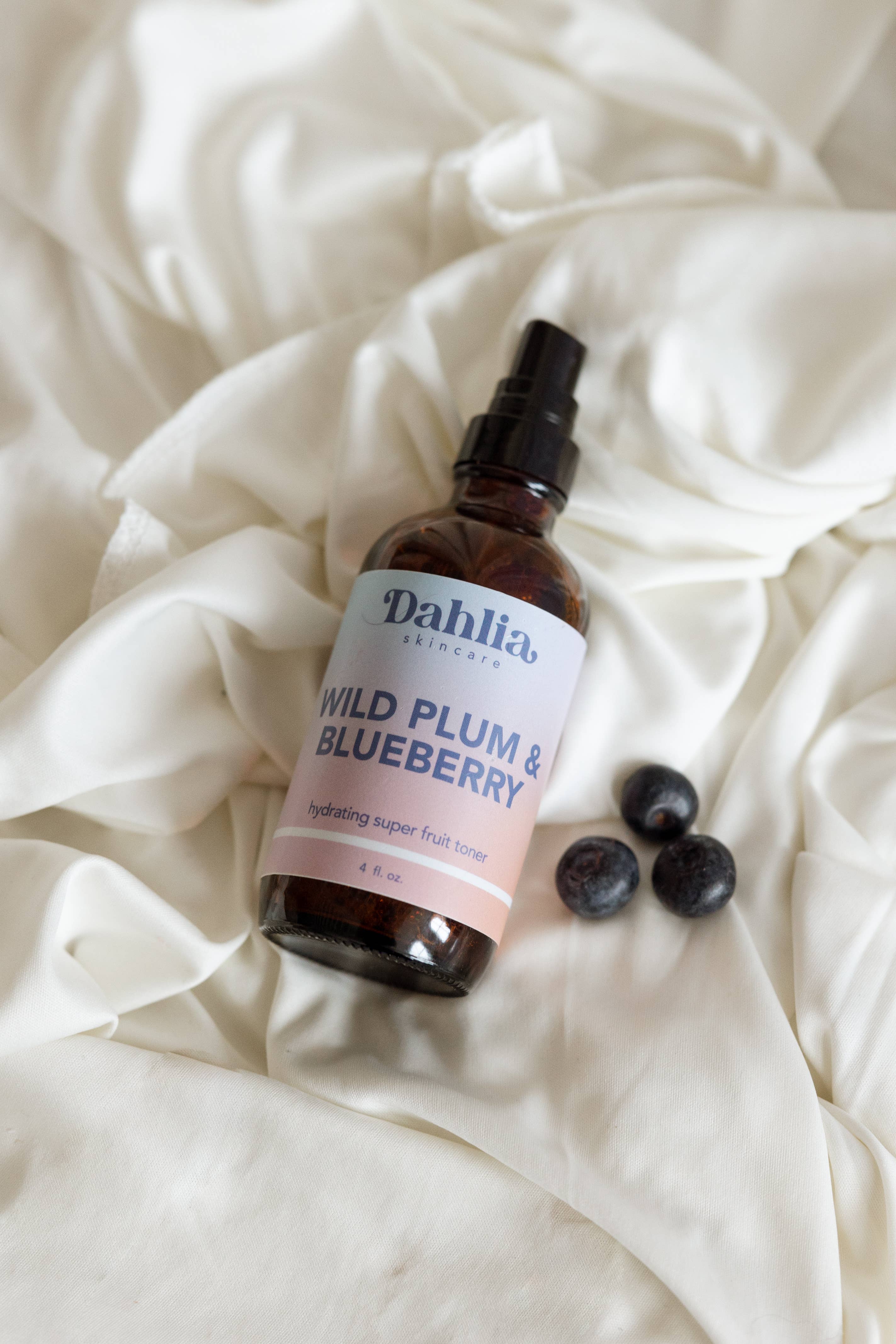Dahlia Skincare - Wholesale Facial Toner - Wild Plum & Blueberry Facial Toner1