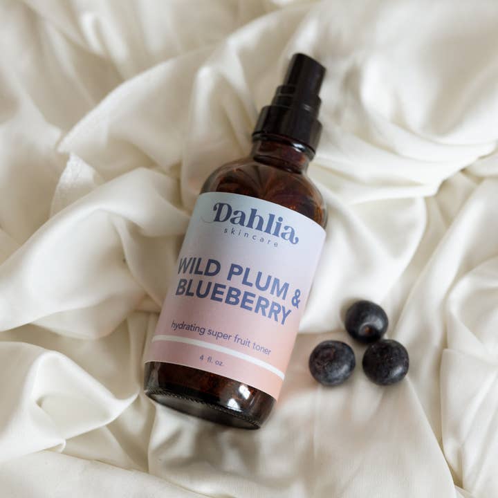 Dahlia Skincare - Wholesale Facial Toner - Wild Plum & Blueberry Facial Toner1