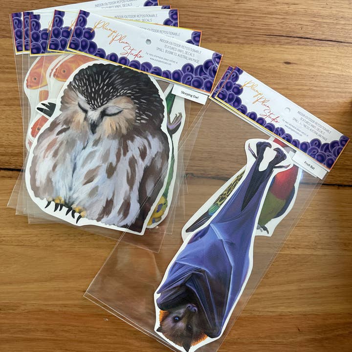 Plump Plum Studio - Vendita all'ingrosso Adesivo - Adesivo a forma di rana verde australiana, adesivo Green Tree Frog, i2