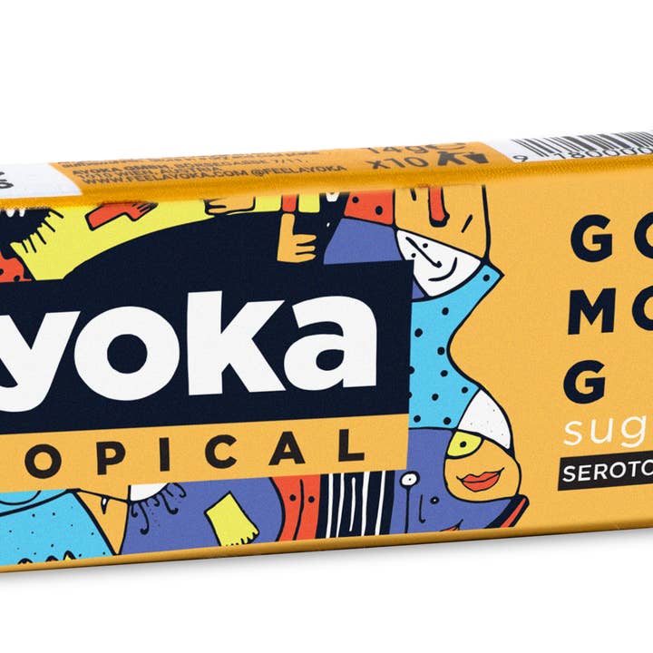 ayoka - Wholesale Chewing Gum - ayoka Good Mood Gum Tropical1