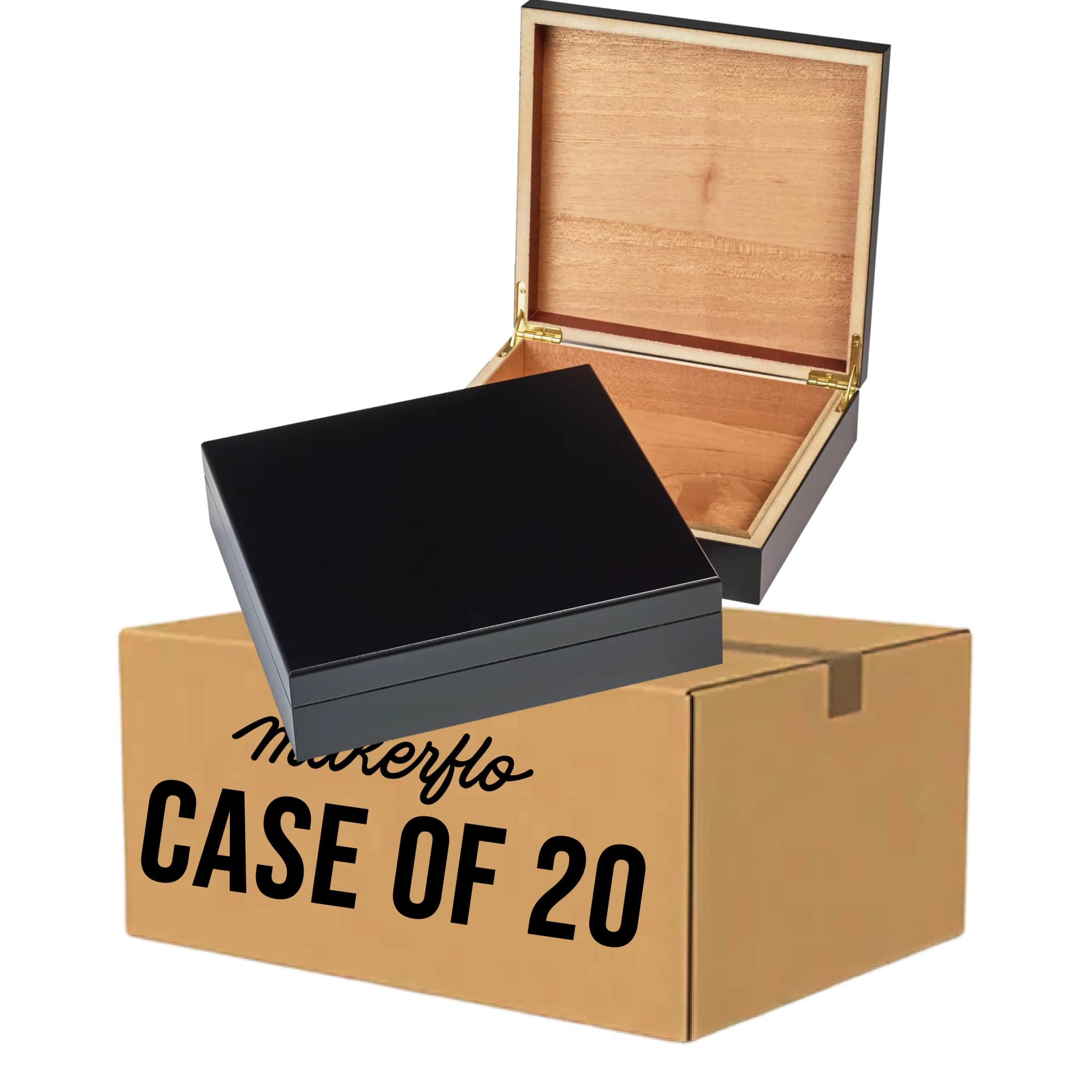 MakerFlo - Wholesale Decorative Box - Valet Box with Cedar Lining - Medium26