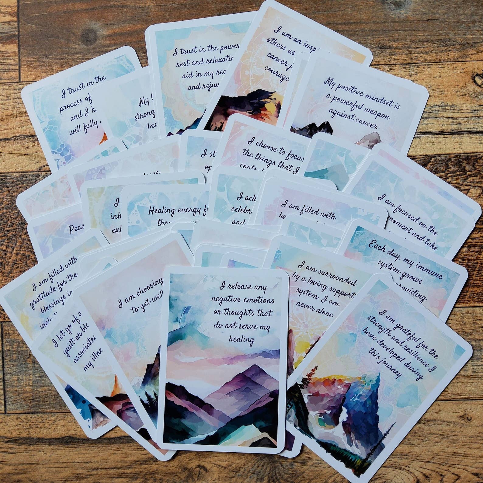 Nashami - Wholesale Stationery/Notecard Set - Cancer Warrior Affirmation Cards5