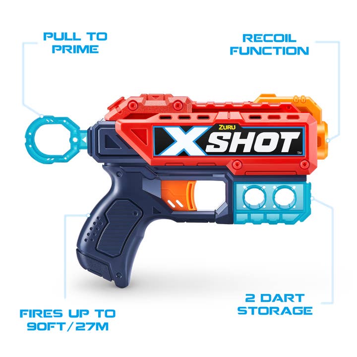 HGP Group - Wholesale Classic Toy - Kids - Zuru X-Shot Kickback Foam Blaster2