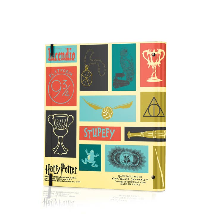 Conquest Journals - Wholesale Binder - Harry Potter Icons 3-Ring Binder