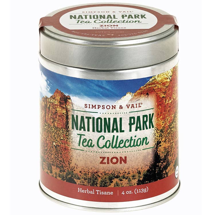 Simpson & Vail - Wholesale Loose Tea - Zion - National Park Tea, Herbal Tisane, 4 Ounce Tin