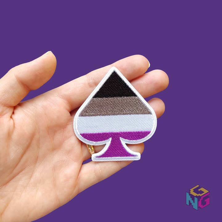 Patch Asexual de Iron-On por atacado de Gay Nerd Goods