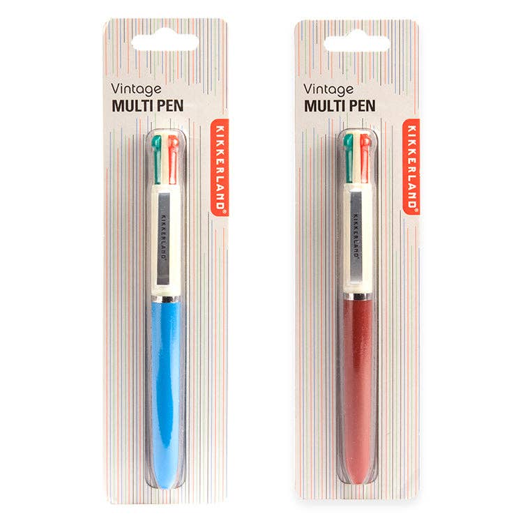 Kikkerland Design Inc - Wholesale Pen - Vintage Multi Pen0