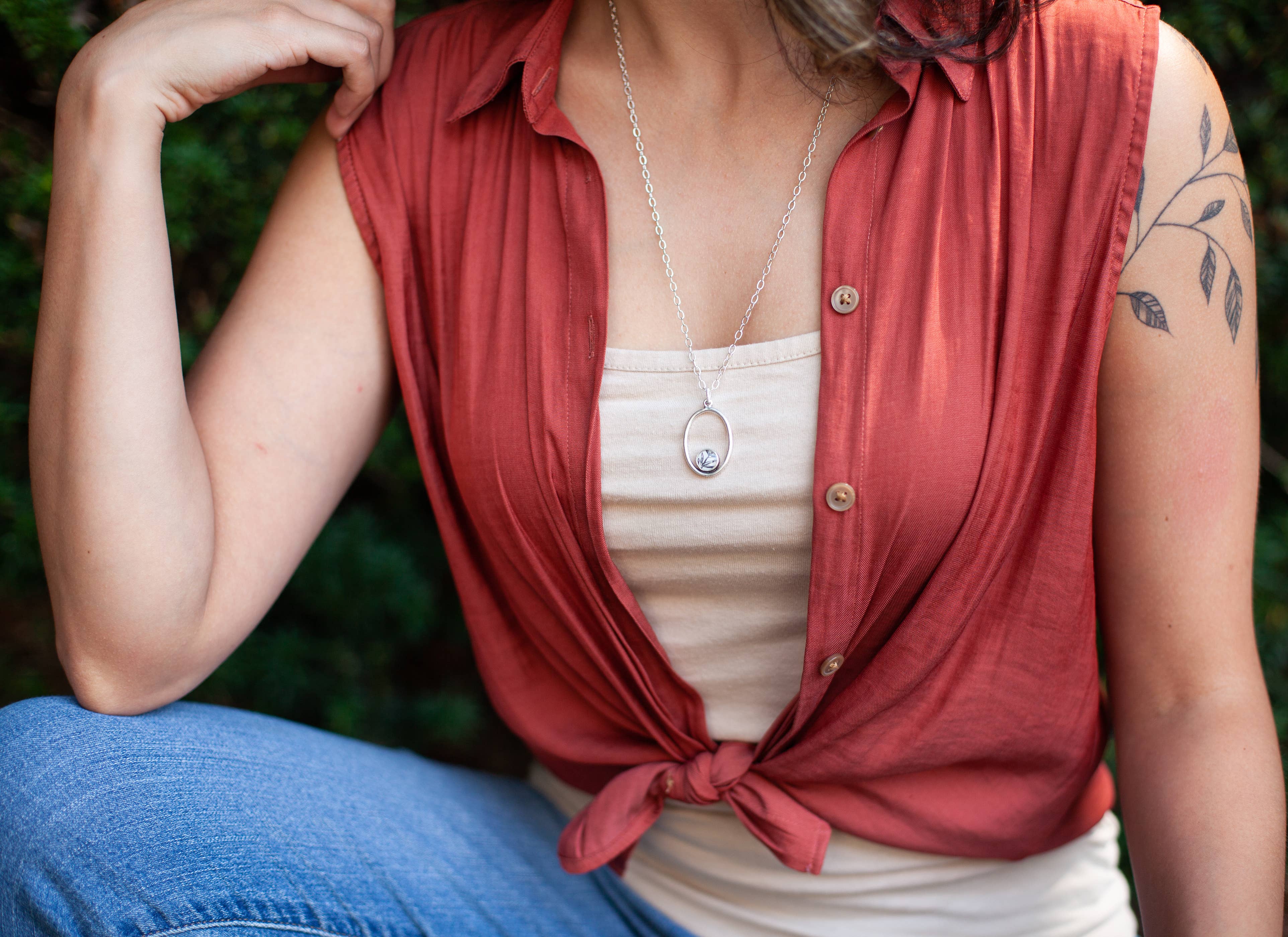 joeyfivecents - Wholesale Pendant/charm necklace - Modern minimalist necklace- vintage b&w botanicals, nature1