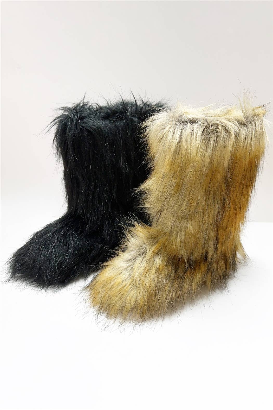 CCOCCI - Wholesale Booties - Women's - GIGI-1 OVERSIZED FAUX FUR BOOT3