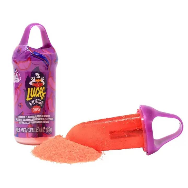 Food Crush Corp - Wholesale Lollipop - Lucas Muecas Chamoy Lollipop Mexican Candy (Case of 10)
