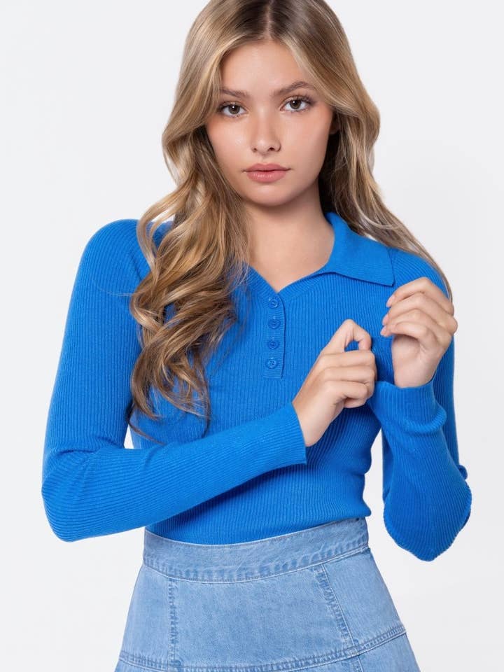 Top Bailey (Azul Cielo) para venta al por mayor de Yakira Bella