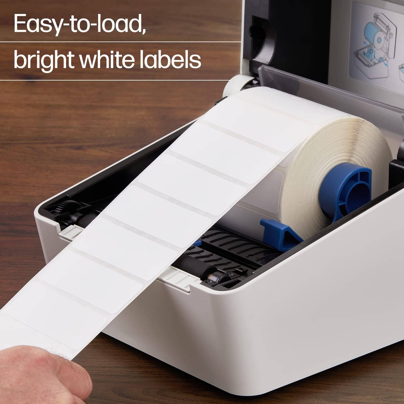 HP - Wholesale Gift Tag Label - HP Direct Thermal Shipping Labels Multipurpose Thermal Label4