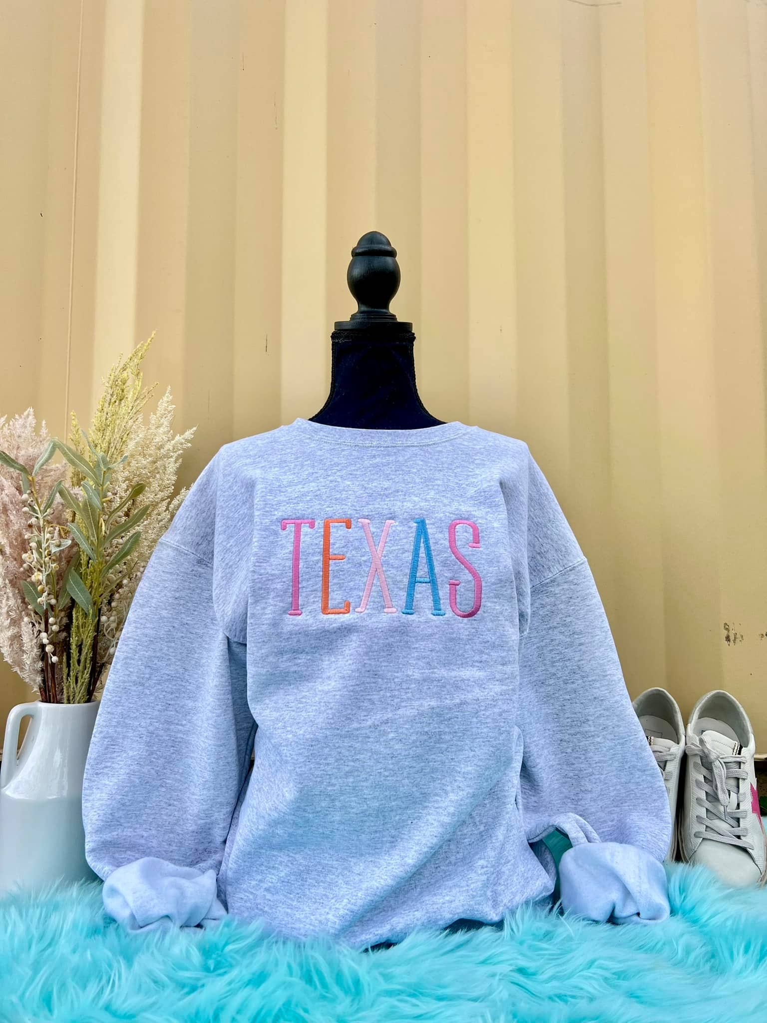 Truelove Apparel - Wholesale Sweatshirt - Women's - Preppy Embroidered Sweatshirt/Tee1