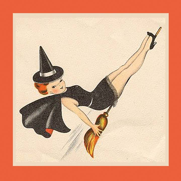 Broomstick Coaster Order by 9/15 for wholesale by Robot Candy