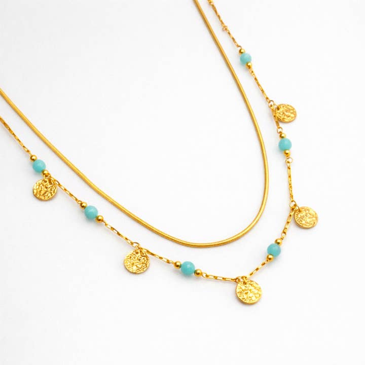 Horizont Halskette für den Großhandel von Poudre Bijoux