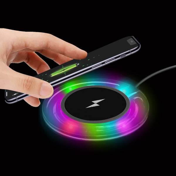 Infinite Basics - Wholesale Charging Dock - Fast Charge Qi Wireless Charging Pad for Smartphones0
