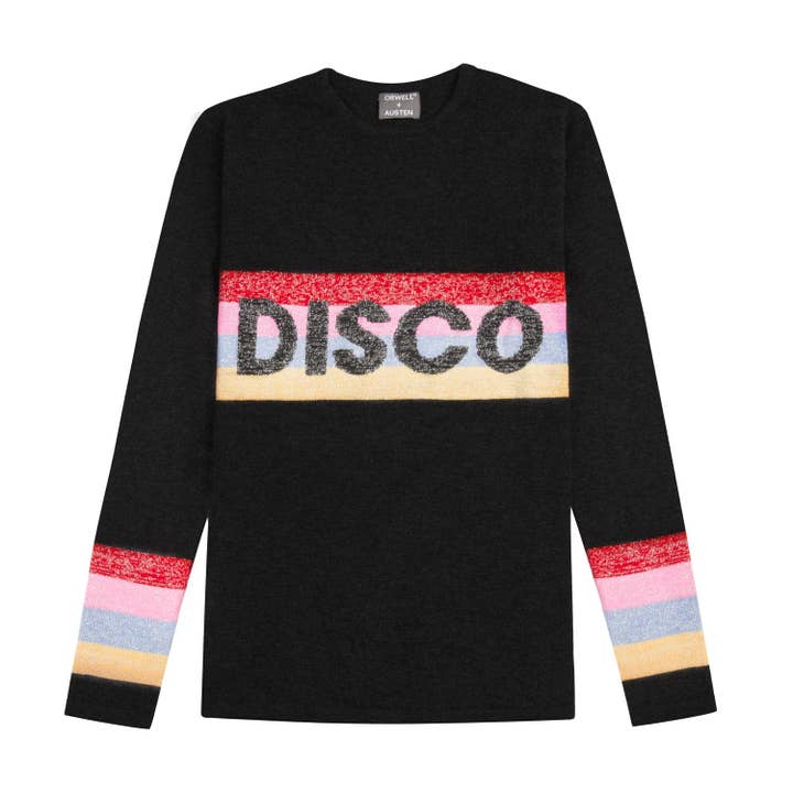 Disco Cashmere Blend Sweater for wholesale by Orwell + Austen