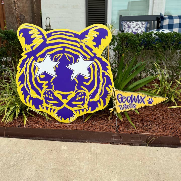 Lovely Reese - Wholesale Flag - GEAUX TIGERS flag 2