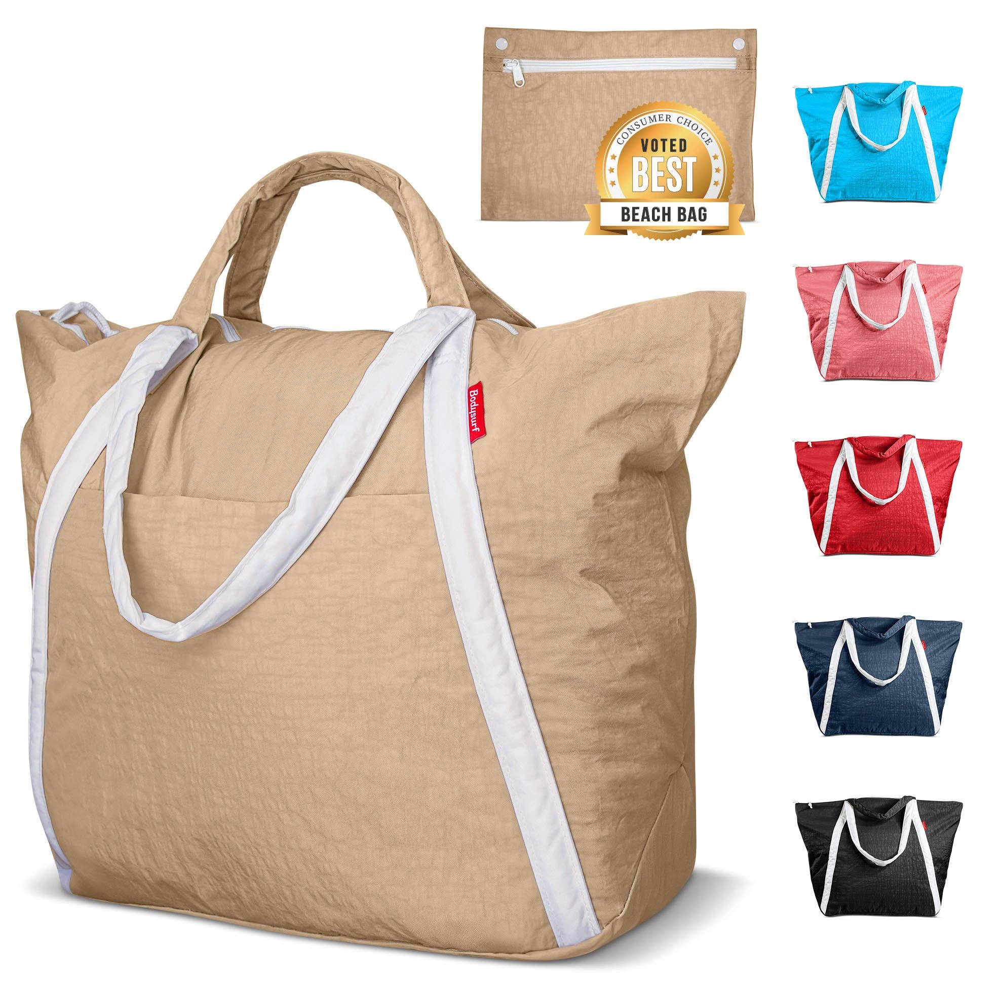 Bodysurf – Saco de praia por atacado – Bolsa de Praia Impermeável Extra Grande em Nylon Ripstop0