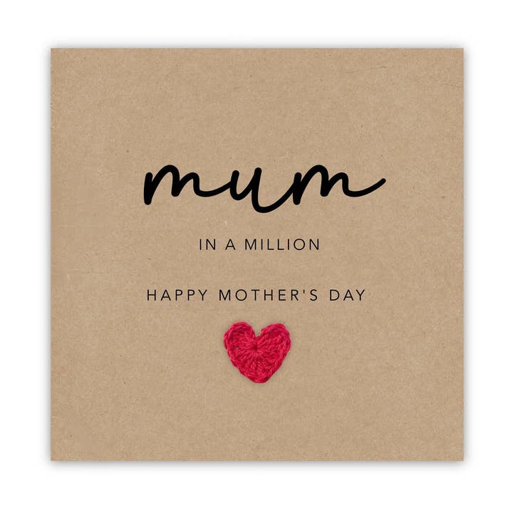 Cartão Dia da Mãe, Dia da Mãe Num Milhão de Mães Feliz Dia, Feliz por atacado de Fifi's Handcrafted