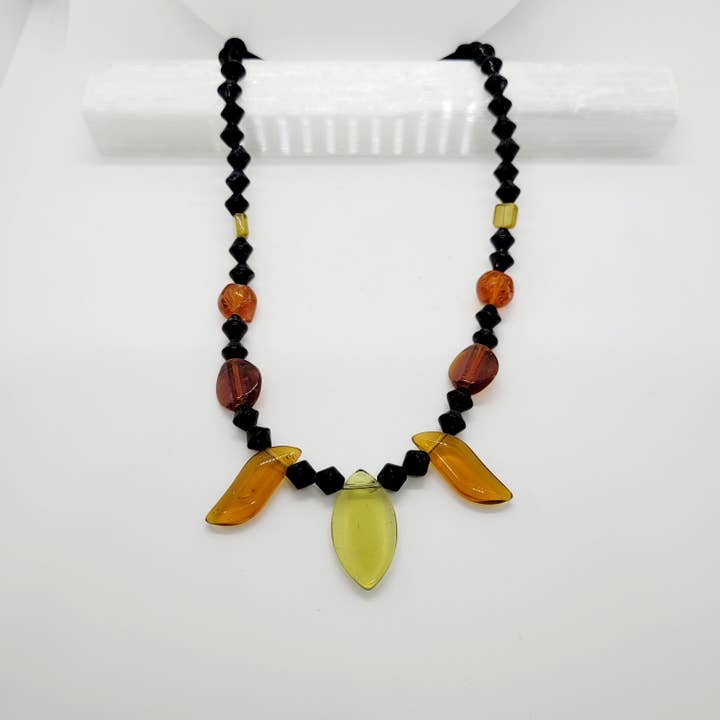 Beaded Boho Necklace Various Colors and Styles Cellar for wholesale by The Raven's Edge