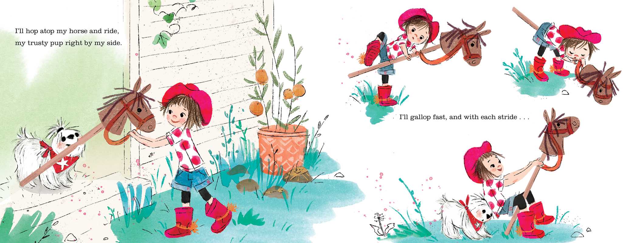 Simon & Schuster - Wholesale Preschool Book (3-5) - I Wanna Be a Cowgirl by Angela DiTerlizzi3