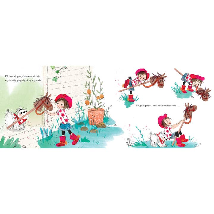 Simon & Schuster - Wholesale Preschool Book (3-5) - I Wanna Be a Cowgirl by Angela DiTerlizzi3