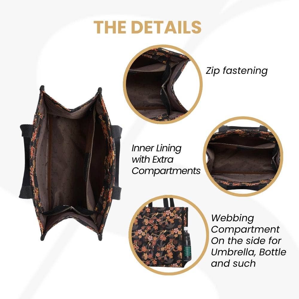 SignareArt - Wholesale Grocery/Shopping Bag - SHOP-SAKURA | UME SAKURA SHOPPER BAG3