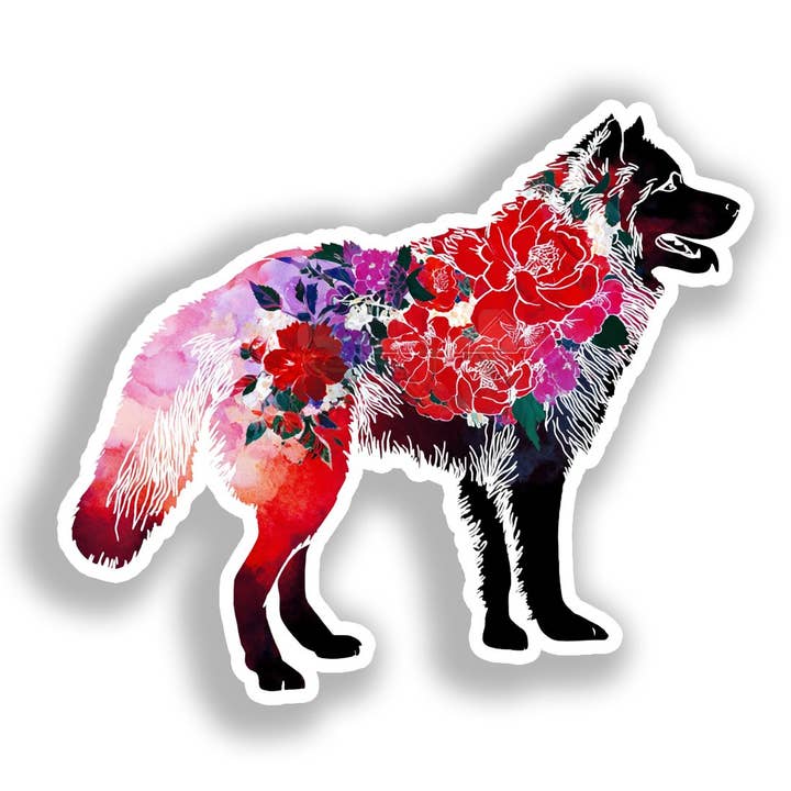 Large Breed Dog Decal Sticker # A019435 for wholesale by Yoonek Graphics