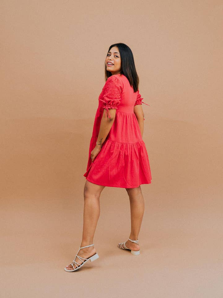 Kaasida | Women Fashion Boutique - Wholesale Dress – Women's - Gulnari Flowy Mini Dress13