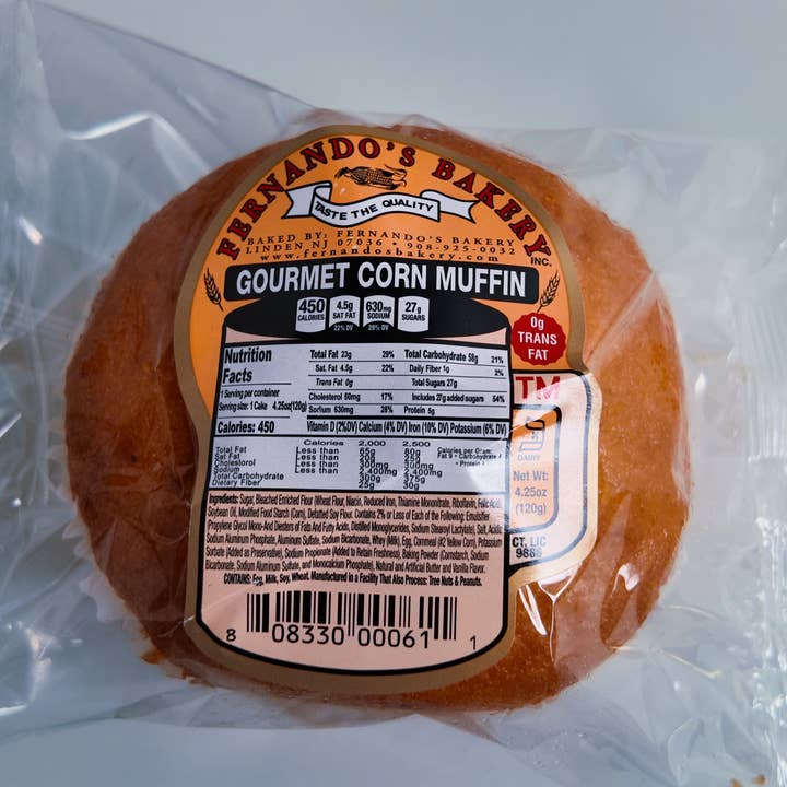 Horizon Top Market - Wholesale Muffin Mix - JUMBO MUFFINS-individually wrapped-5.15 OZ x 123