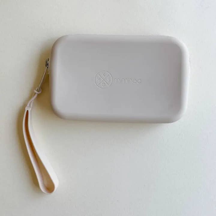 Funda impermeable de silicona multipropósito para bolso y gafas de sol beige para venta al por mayor de Miminoo