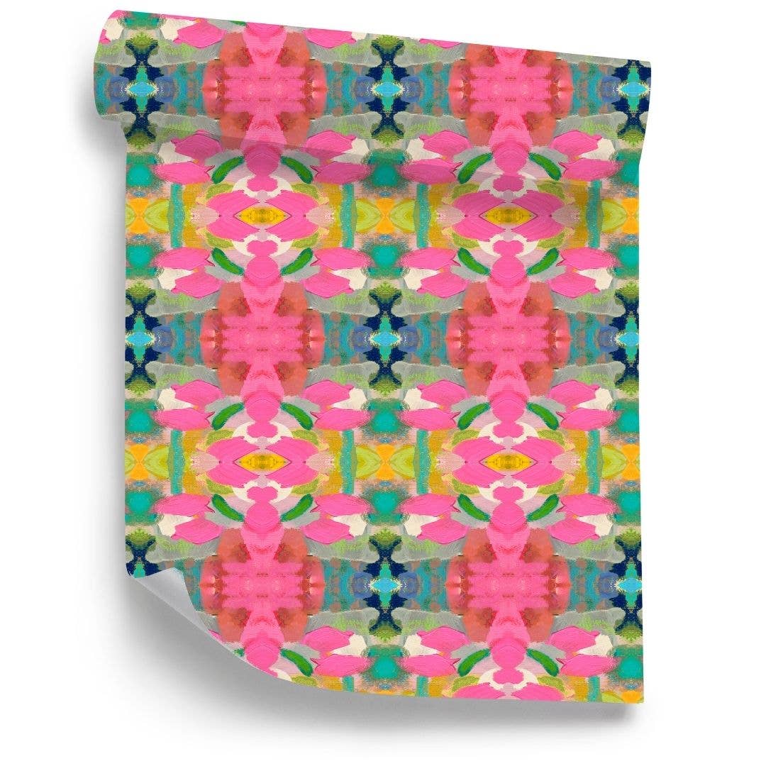 Laura Park Designs – Großhandel Tapete – Rosa Paradies Selbstklebende Tapete1