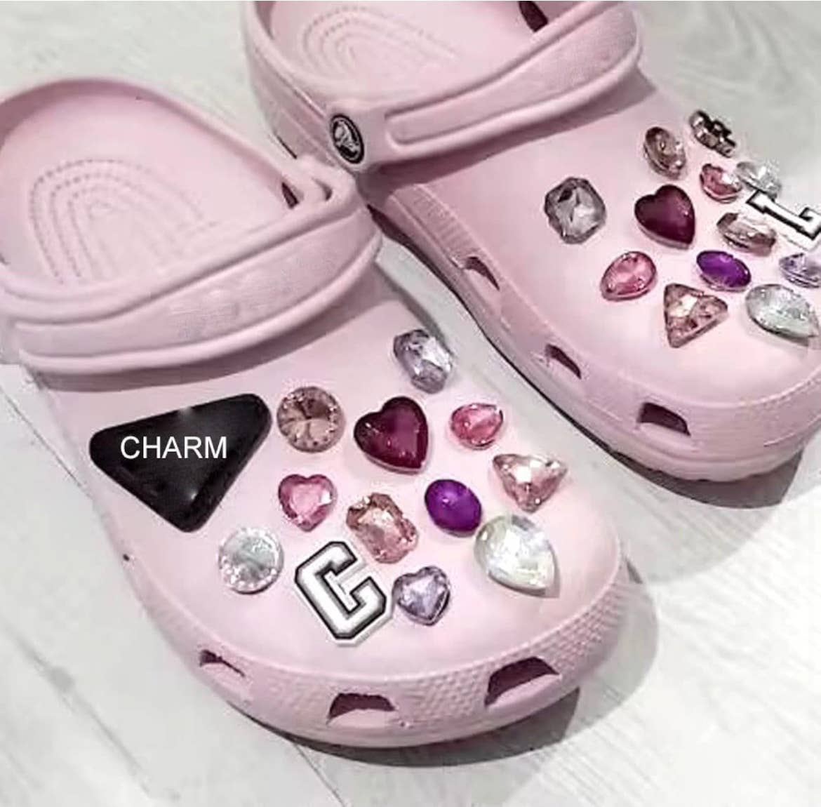 SugarQuoteMeNot LLC - Wholesale Shoe Accessories - 4 Gem Shoe Charms2