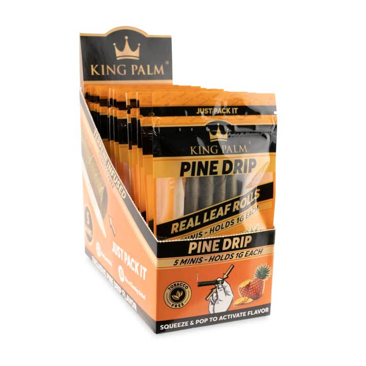 Cannatron - Wholesale Retailer Display - Paper & Novelty - King Palm 5pk Mini Flavored – 15ct Display29