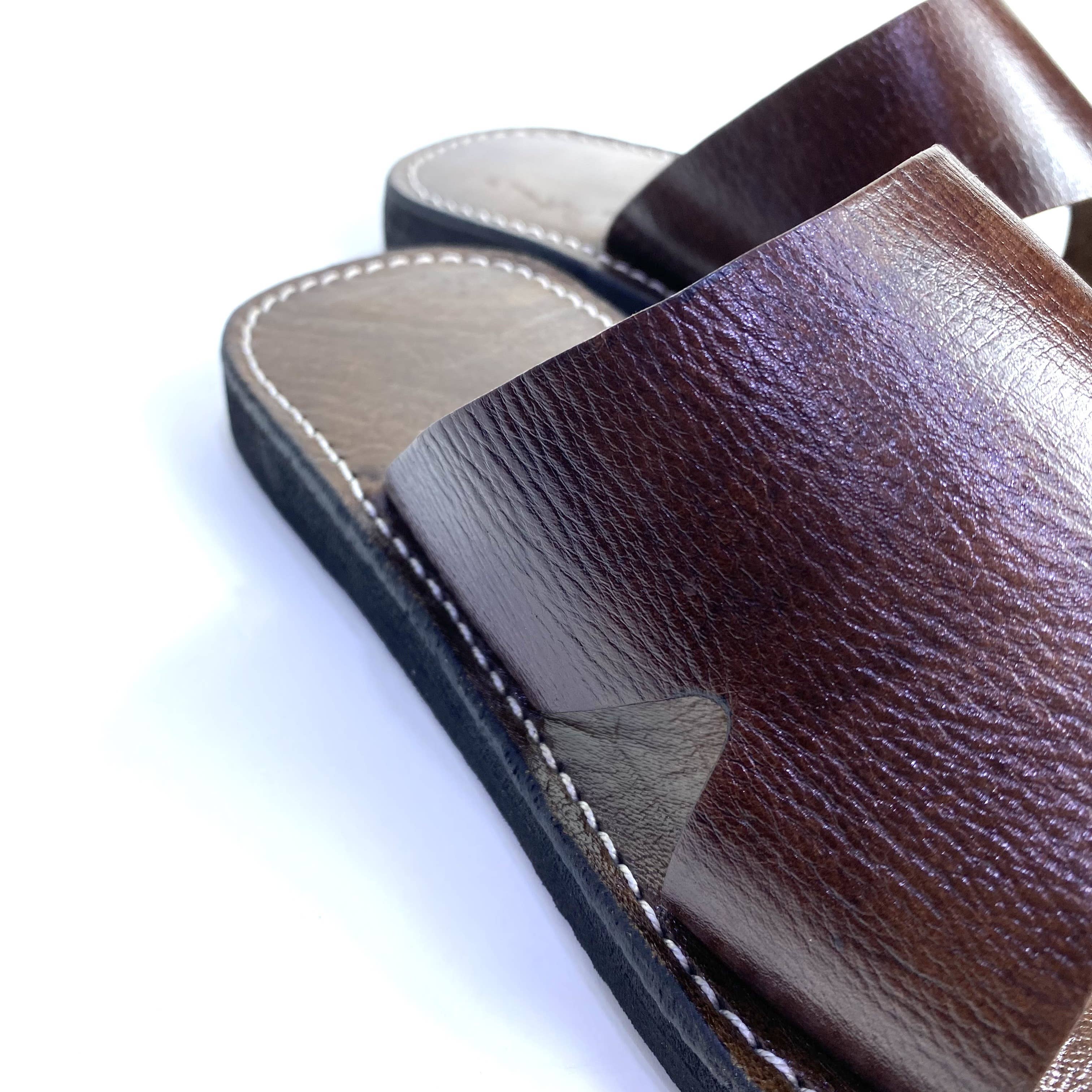 Berberwoolrug – wholesale Sandals – Men's – Handmade Moroccan Leather Sandals: Versatile Comfort for Men5