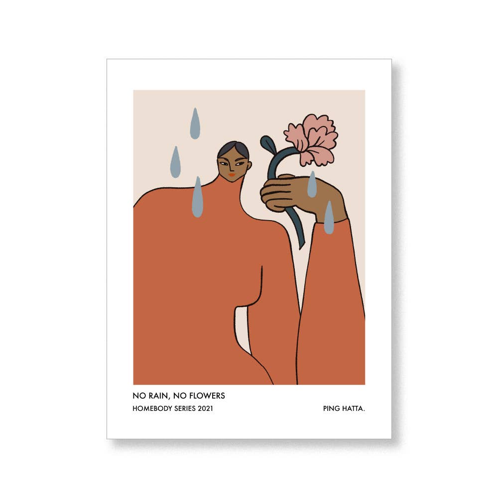 Chonky Goods by Ping Hatta. Studio – Impressão artística por atacado – Cartazes de arte da série Homebody4