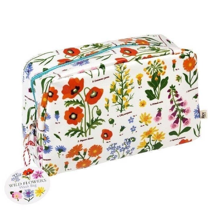 Wash Bag - Wild Flowers for wholesale by Rex B2B - UK