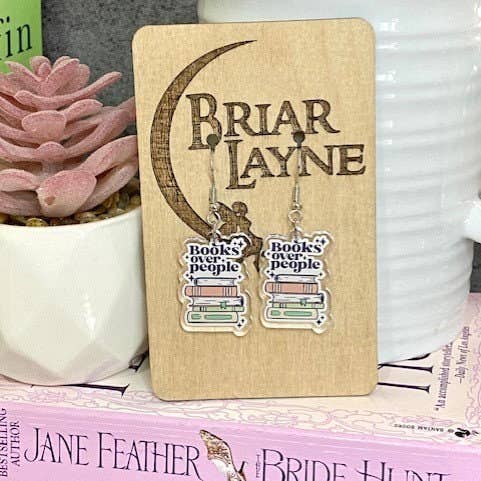 Briar layne - Wholesale Dangle Earrings - Book Lovers Earrings for Readers and Bookworms 5