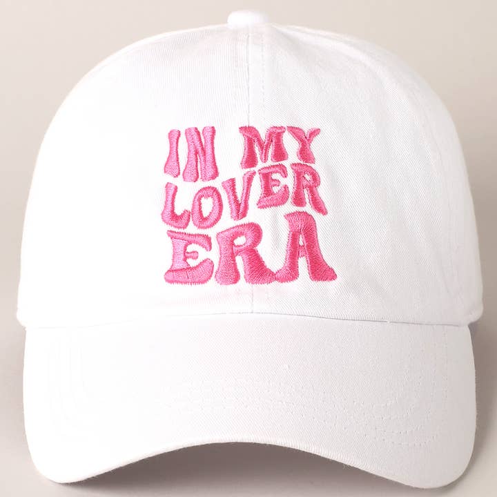 Fashion City - Wholesale Baseball Cap - Women's - Embroidered Letters In My Lover Era Baseball Cap9