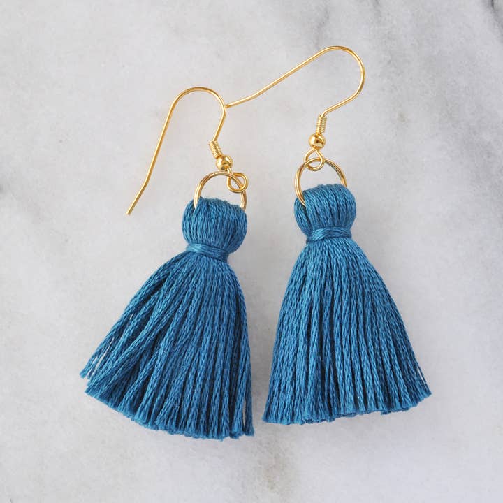 Libby & Smee - Wholesale Tassel earrings - Classic Tassel Earrings - Mini or Long25