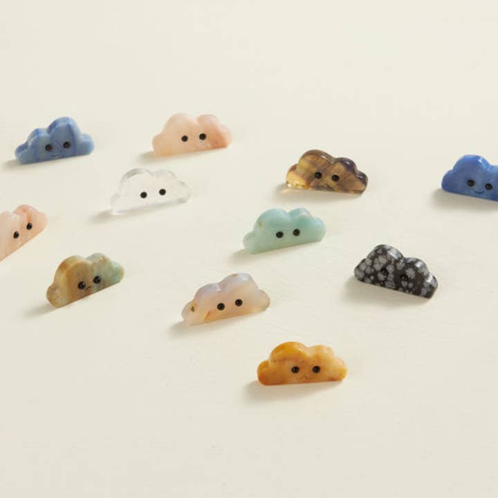 GeoCentral - Wholesale Spiritual Stone/Crystal - Crystal Cloud Friend Assortment - Pet Rocks