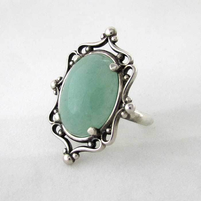 Aventurine Cameo Ring for wholesale by The ExCB