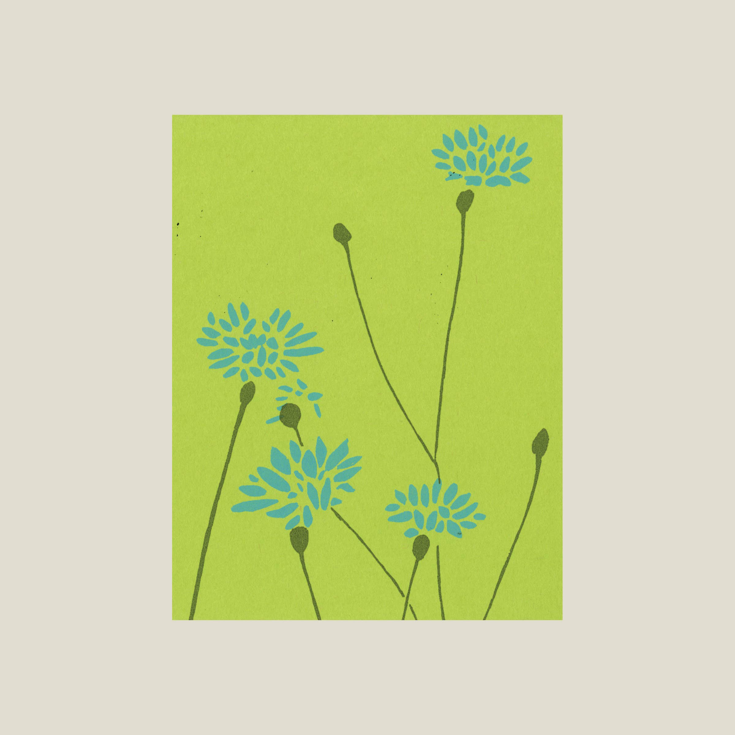 Kinaloon – wholesale Vardagliga hälsningskort – Blåklint kort