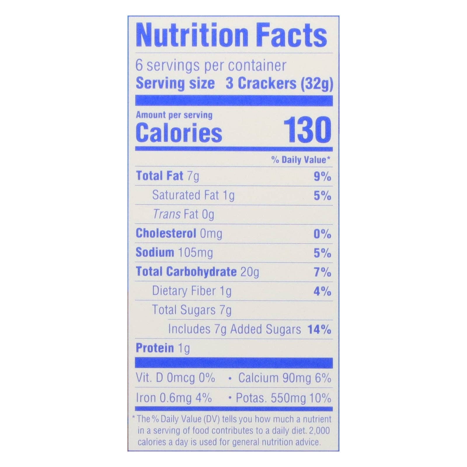 Everyday Supply Co - Wholesale Crackers - Partake Foods - Cracker Classic Graham - CS of 6-6.75 OZ1