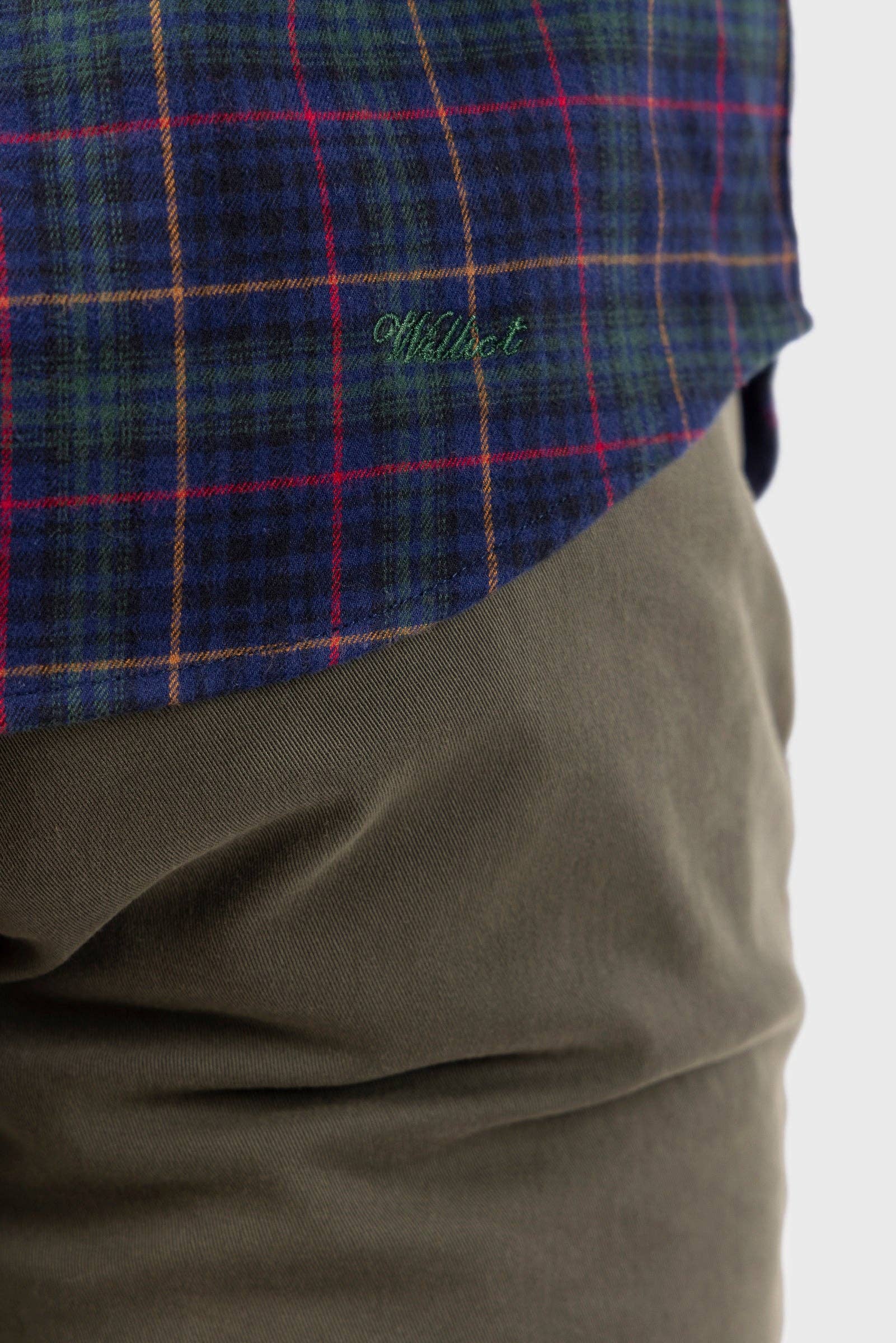 williot – Großhandel Hemd mit Button-down-Kragen – Herren – Viella Marino karo Overshirt6