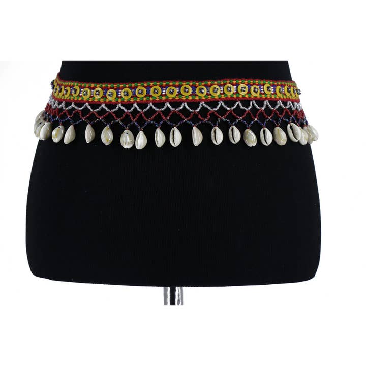 1930 - Belt with Hanging Shells for wholesale by Western Fashion