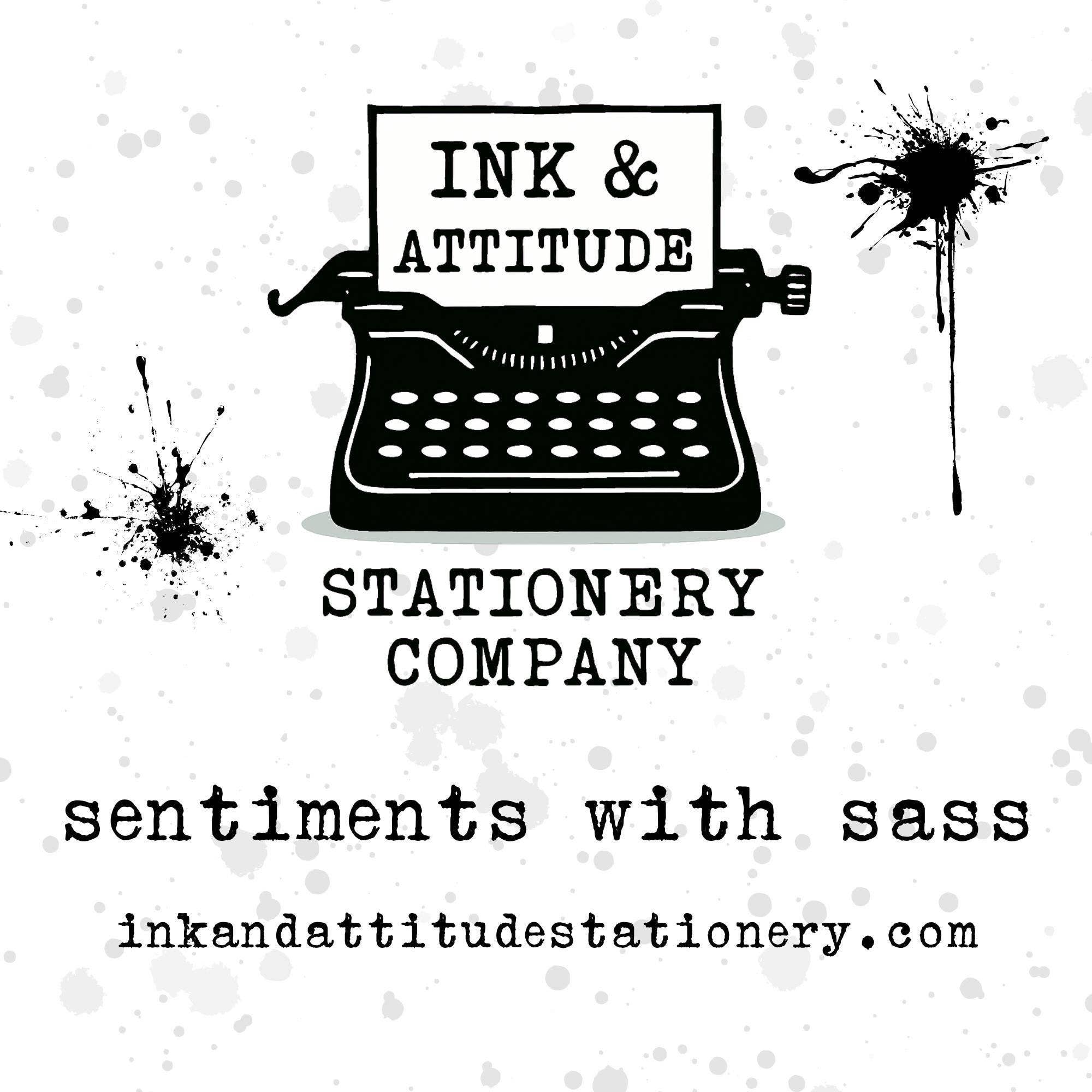 Ink & Attitude Stationery Company - Wholesale Friendship Card - funny coworker/friend leaving/moving card | i will miss you3