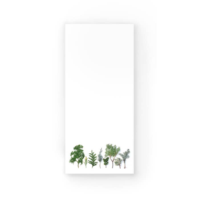 Bottle Branch - Wholesale Notepad - Notepad, Evergreen trees1